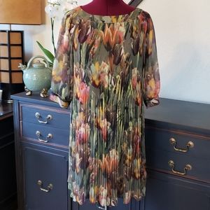 Ted Baker machine washable pleated dress